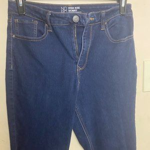 NOBO Dark Blue/Black High Rise Skinny Jeans Size 13